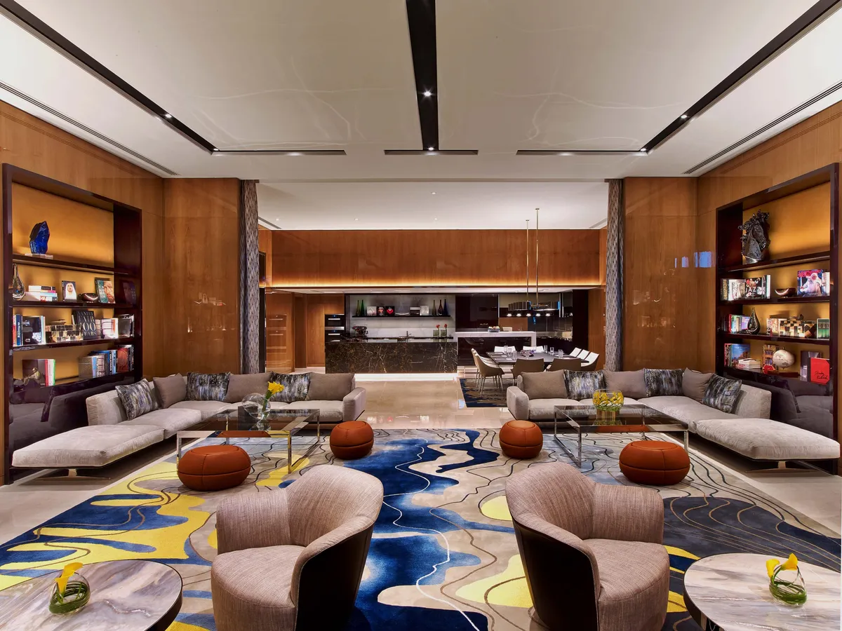 Podium Tea Lounge at Four Seasons Hotel DIFC, Dubai