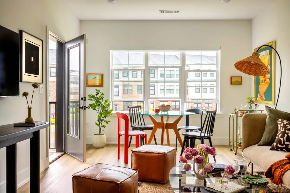 1BR Model Residence, Dining Area at Hopewell, New Jersey