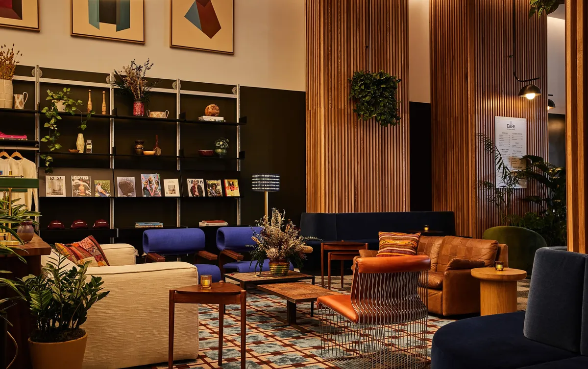 Lobby Cafe Lounge at Journal Squared Tower 3, Jersey City