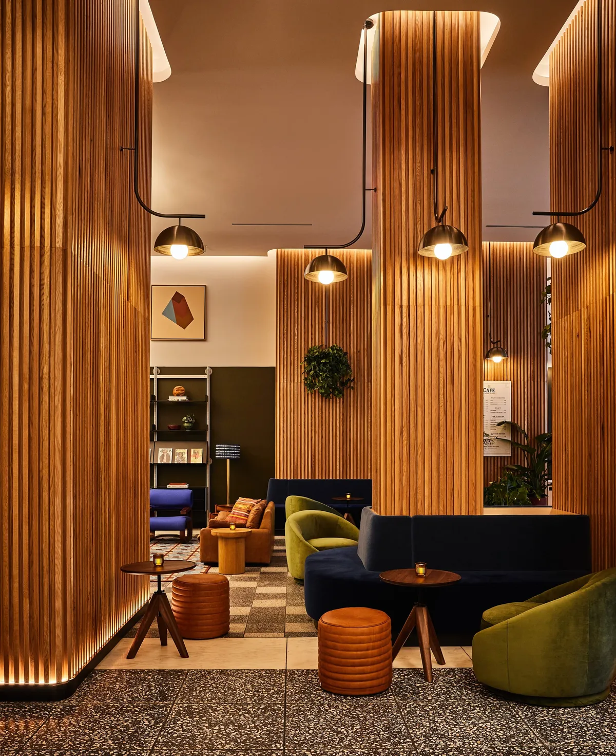 Lobby Cafe Lounge at Journal Squared Tower 3, Jersey City