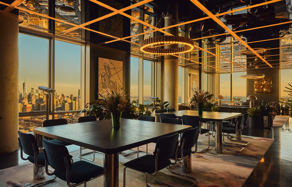 Sky Lounge, 59th Floor at Journal Squared Tower 3, Jersey City