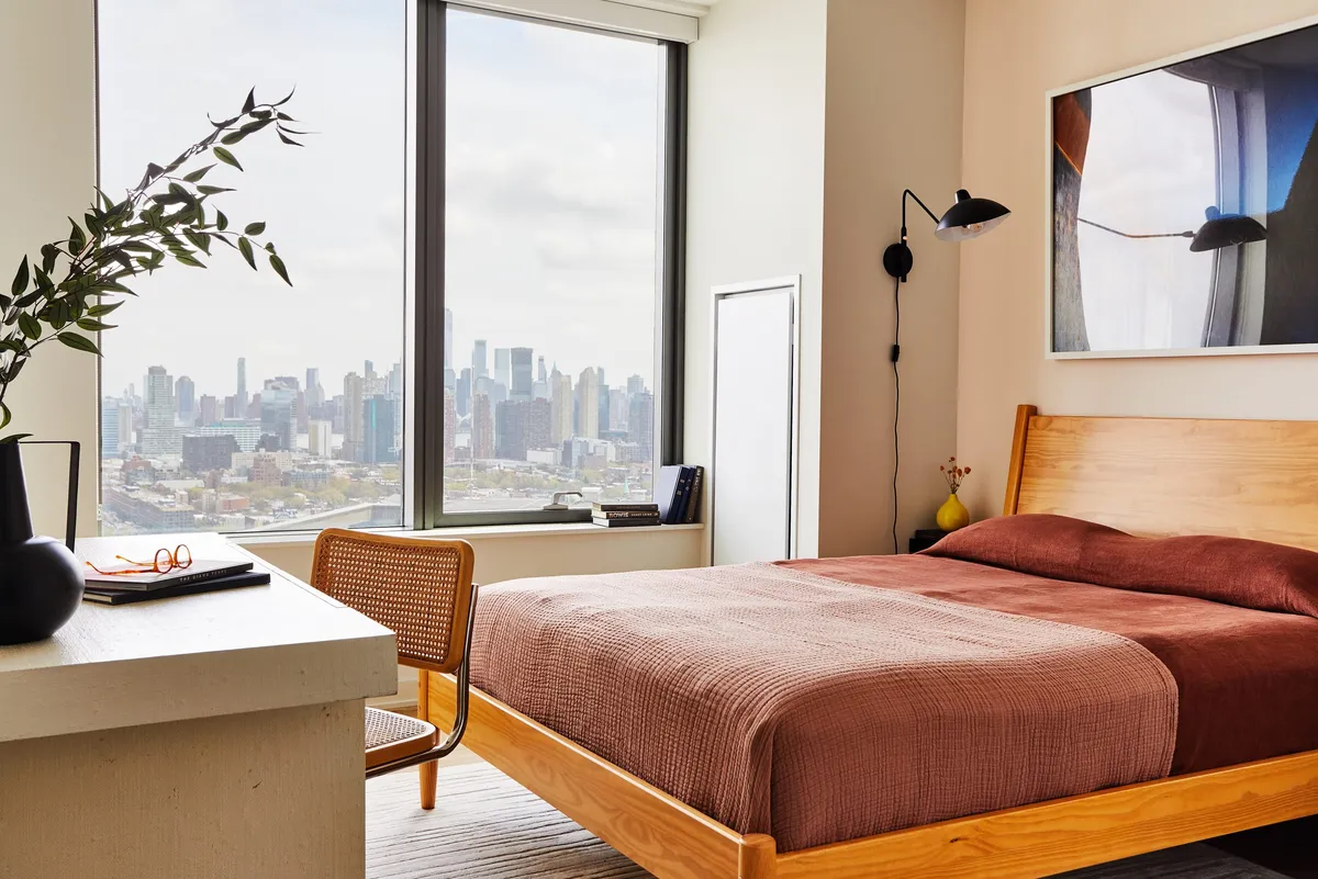 2BR Bedroom at Journal Squared Tower 3, Jersey City
