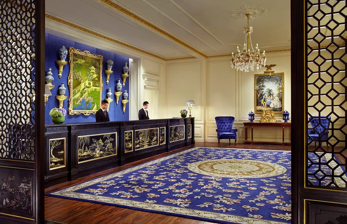 Lobby, reception at The Ritz-Carlton Tianjin