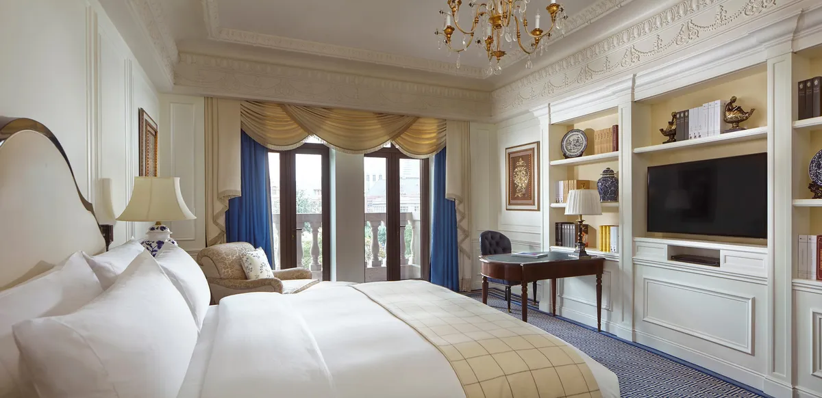 Typical King room at The Ritz-Carlton Tianjin