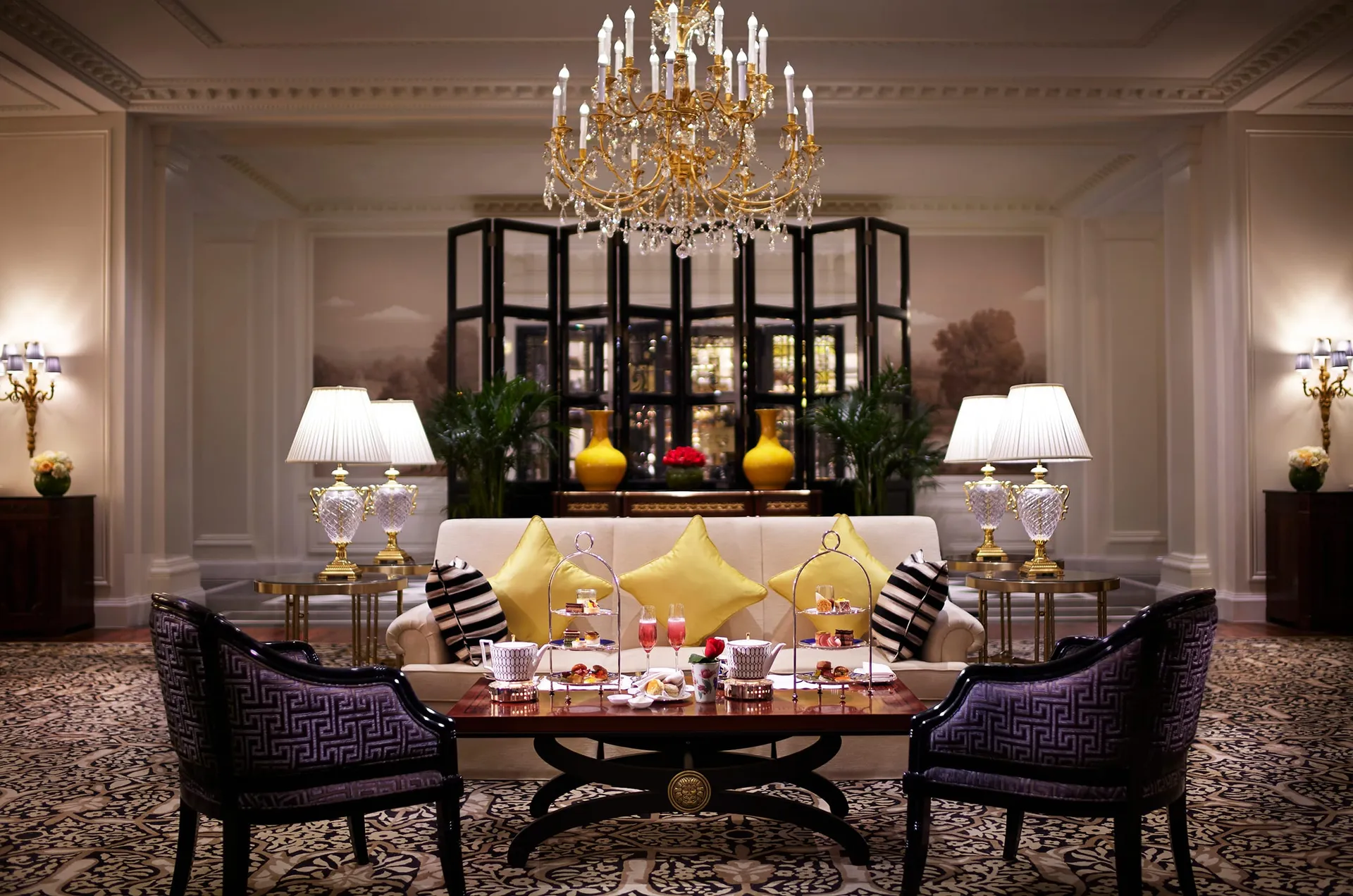 Lobby Lounge, high tea at The Ritz-Carlton Tianjin