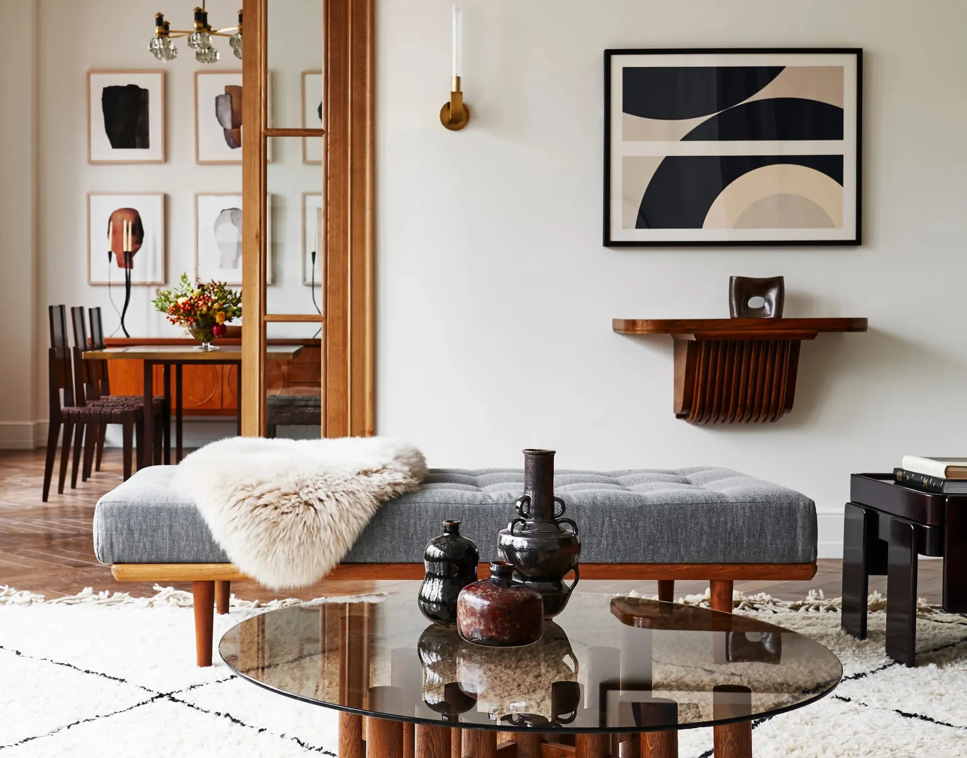 Living Room Feature at The Fitzroy, New York
