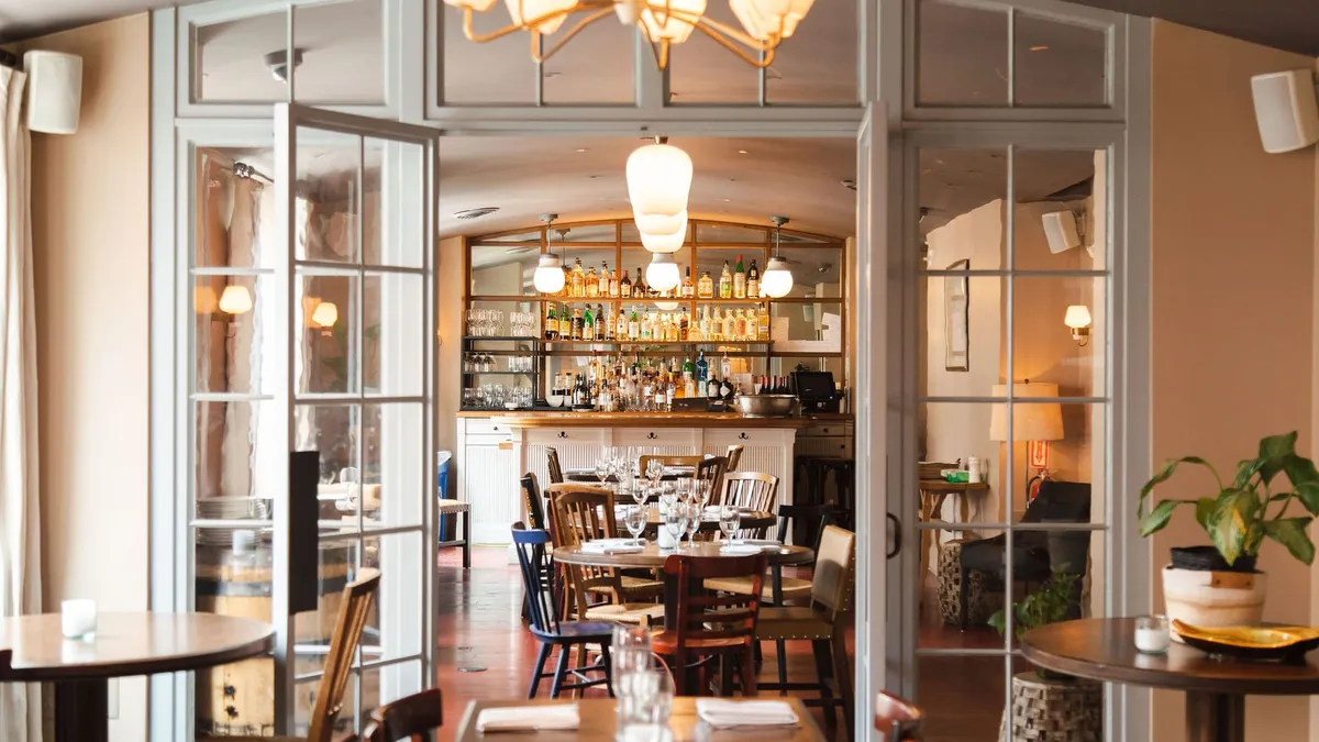 2nd Floor Private Dining Room Bar at The Love, Philadelphia