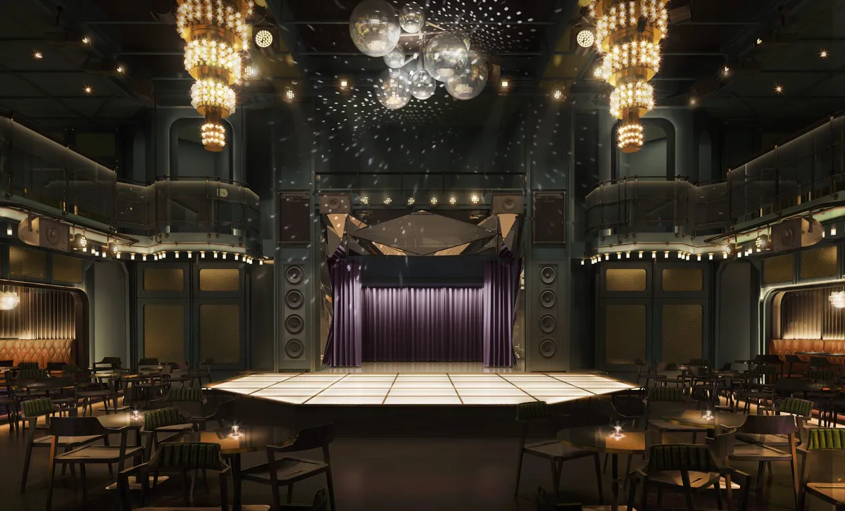 The Manor, music venue aboard the Scarlet Lady
